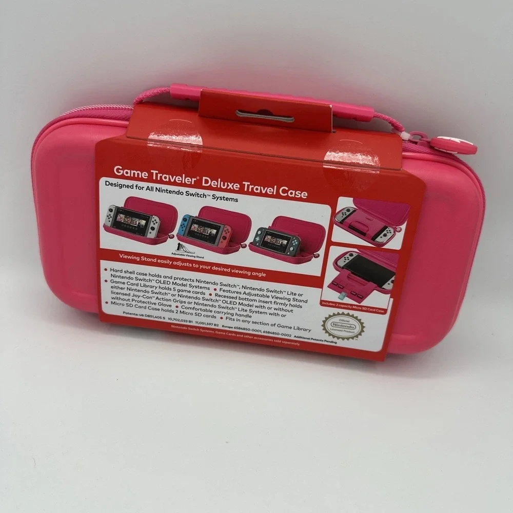 RDS NSW Deluxe Travel Case Princess Peach Case [New ] Deluxe Ed